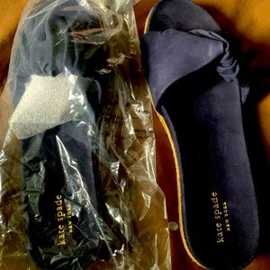 Kate spate flip flop Dark blue , size 10